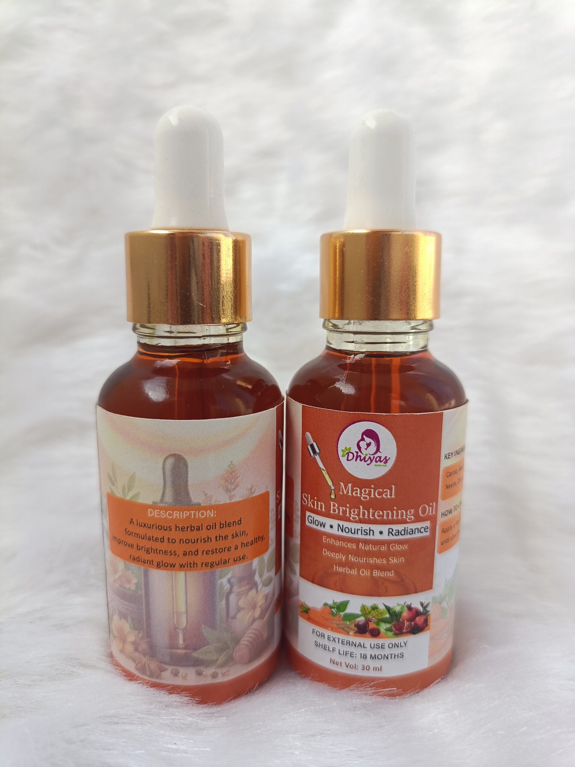 Skin Care Oil <br/><span style=font-size:15px;><b>30ml</b></span >